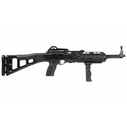 *NEW* HI-PT Carbine SA 45 ACP 17.5" 9+1 Syn Stk Black w/Fwd Fold Grip 752334500038