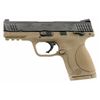 Image 1 : *NEW* SMITH AND WESSON M&P Compact 45ACP 4" 8+1 Ambi Safety FDE Poly Blk Slide 022188091588