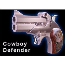 *NEW* BOND ARMS Cowboy Defender 410/45LC 3" 2rd Lam Rosewood Grip Satin SS 855959001178