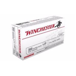 ^AMMO^ Winchester Ammo Q4205 USA 38 Super +P FMJ 130 GR (500 ROUNDS) 020892201965