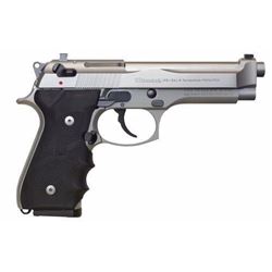 ^NEW^ BERETTA 92FS Brigadier Inox SA/DA 9mm 4.9" 15+1 Blk Rubber Grip SS 082442815527