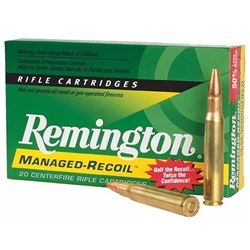 Remington Ammo Managed Recoil 7mm Rem Mag Core-Lokt PSP 140GR 200 Rounds UPC 047700363608