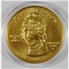 Image 1 : DOLLEY MADISON $10 GOLD SPOUSE COIN - 1/2 oz FINE GOLD - GEM BU