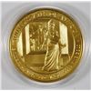 Image 2 : DOLLEY MADISON $10 GOLD SPOUSE COIN - 1/2 oz FINE GOLD - GEM BU