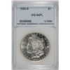 Image 1 : 1880-S MORGAN SILVER DOLLAR NNC GRADED GEM BU PL