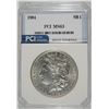 Image 1 : 1904 MORGAN SILVER DOLLAR PCI CHOICE BU BLAST WHITE