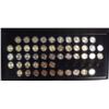 Image 2 : 2010  '11 '12 NATL PARK QUARTER COLLECTION in CHEERY WOOD DISPLAY BOX - 70 coins
