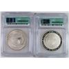 Image 2 : 2 COINS - ICG FRANKLIN FOUNDING FATHER ONE DOLLAR PROOF 70 & MS 70!
