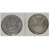 Image 2 : 2 MORGAN SILVER DOLLARS; 1879 FINE & 1921 VF DETAIL