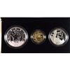 Image 1 : 2015 US MARSHALS 225 ANNIVERSARY 3 COIN PROOF SET LIMITED MINTAGE