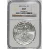 Image 1 : 2003 AMERICAN SILVER EAGLE NGC MS69