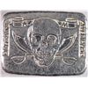 Image 1 : 5 ounce .999 SILVER SKULL ART BAR