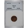 Image 1 : 1917-S LINCOLN CENT GEM BU RED NNC GRADED