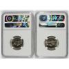 Image 2 : 2 - 1939 REV of 40 JEFFERSON NICKELS - BOTH NGC MS66
