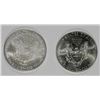 Image 2 : 2 - AMERICAN SILVER EAGLES - 2007 & 2013 - BOTH BU