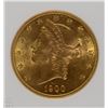 Image 2 : 1900-S $20.00 GOLD LIBERTY CCGS GRADED GEM BU, RARE