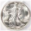 Image 2 : 1943 WALKING LIBERTY HALF DOLLAR PCGS MS65 GEM BLAST WHITE