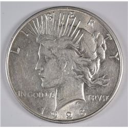 1928-S PEACE DOLLAR AU SEMI-KEY