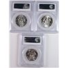 Image 2 : 3 - 1968 D KENNEDY HALF DOLLARS PCGS MS65