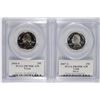Image 2 : 2 PROOF STATE QUARTERS; 2004-S TEXAS PCGS PR70 DCAM & 2007-S SILVER UTAH PCGS