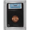 Image 4 : 1972-S LINCOLN CENT, CCGS GRADED SUPERB GEM RED