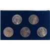 Image 2 : PEACE DOLLARS IN BOX: (3) 1922 & (2) 1923  NICE CIRCULATED