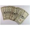 Image 1 : ( 4 ) OLD $5.00 RED SEAL NOTES 1963 & OLDER &  11-OLD $5.00  SILVER CERTIFICATES