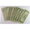 Image 2 : ( 4 ) OLD $5.00 RED SEAL NOTES 1963 & OLDER &  11-OLD $5.00  SILVER CERTIFICATES