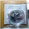 Image 1 : 2014 Canada $10 Fine Silver Coin - Canada Goose - By RCM