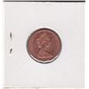 Image 2 : 1965 Canada Small-Cent Penny Coin - Double Date Variant - High Grade, Red