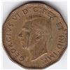 Image 2 : 1943 Canada 5-Cent Nickel Coin - Significant Die Crack On Obverse - Very Dramatic