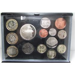 2011 UK - Great Britain - 14 Coin Uncirculated Set By Royal Mint