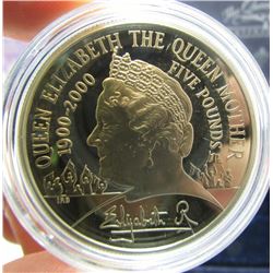 2000 UK - Great Britain - Silver Centenary Crown Coin By Royal Mint