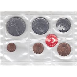 1965 Turkey Uncirculated Coin Set