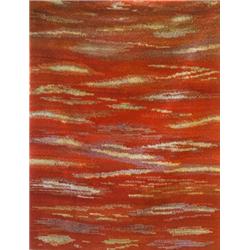 Ryamatta, 215x162, sign. 1952 TF, slitna fransar. SEK 1.200-1.500...