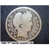 Image 1 : 1892 Barber quarter