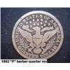 Image 2 : 1892 Barber quarter