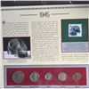 Image 1 : Us Coin sets of the 40's plus 33c stamp