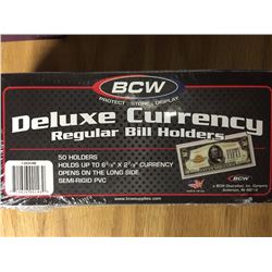 Deluxe Currency bill holders