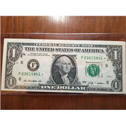 $1 star note