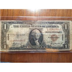 1935-A $1 Federal Reserve Hawaii Note