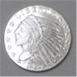 1929 SILVER INDIAN LIBERTY HEAD 1/10oz .999 FINE SILVER *MS HIGH GRADE*!!