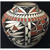 Image 1 : Large Hand-Painted Acoma Pot