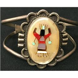 Vintage Zuni Inlay Bracelet