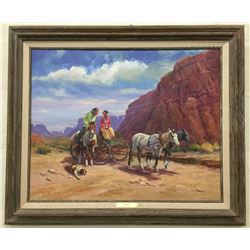 Original Oil on Canvas by Gertrude Rust