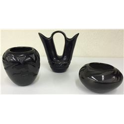Group of Santa Clara Pottery