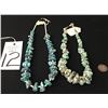 Image 5 : Pair of Turquoise Nugget Necklaces