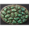 Image 5 : Navajo Turquoise Belt Buckle
