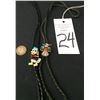 Image 5 : Zuni Inlay Bolo Tie Lot