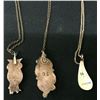 Image 2 : Group of 3 Sterling, Native Necklaces